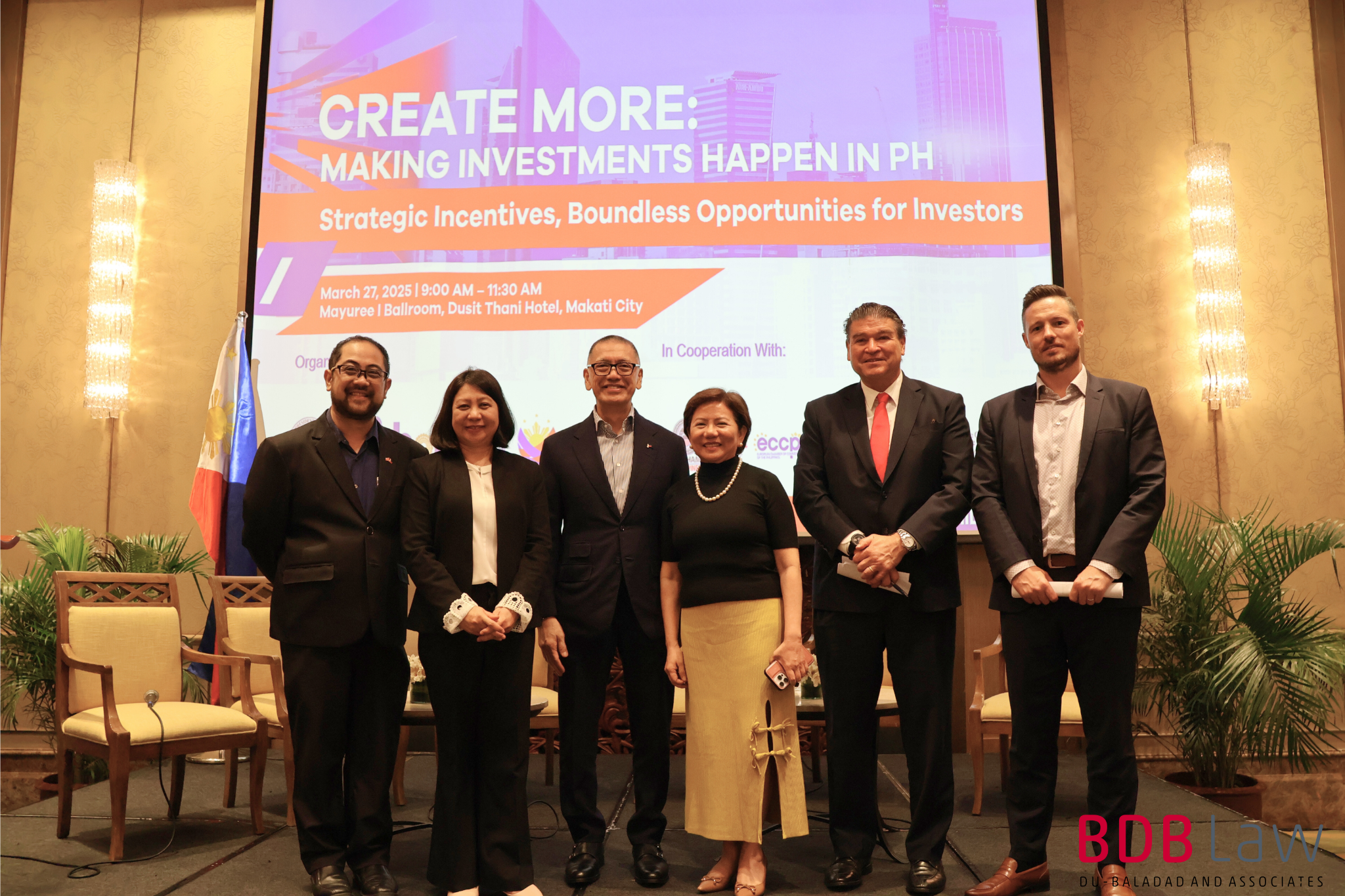 CREATE MORE: Making Investments Happen in the Philippines