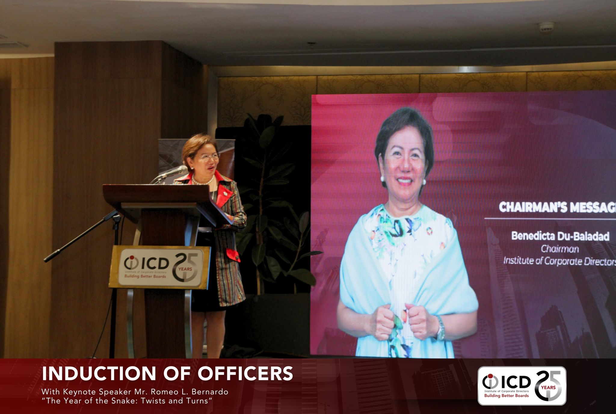 ICD Induction of Officers