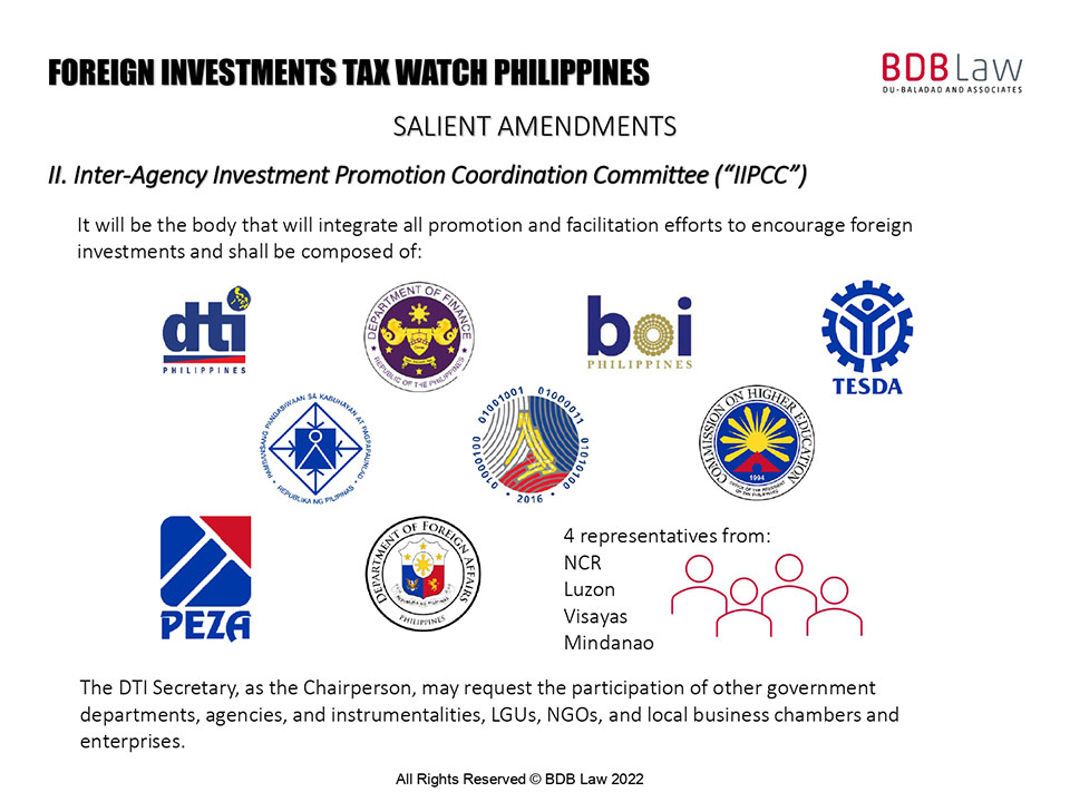 Foreign Investments PH BDB Law